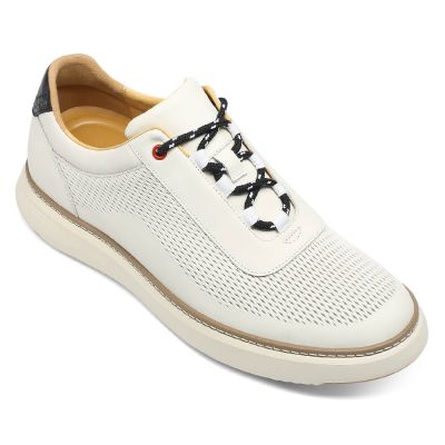 Zapatillas de Cuero Vacuno con Aumento de 6 cm