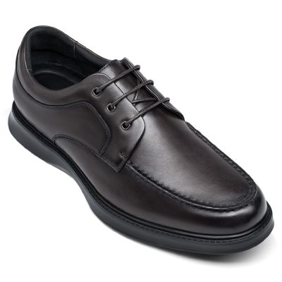 Zapatos Derby de 6 cm de Cuero de Vaca