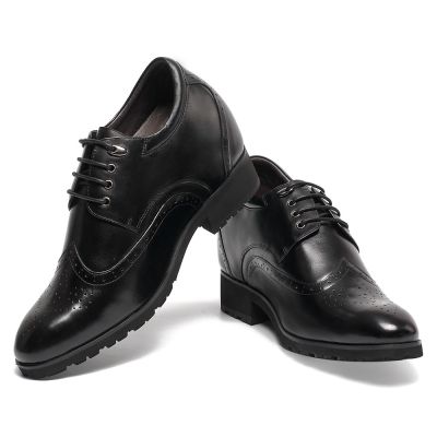 Zapatos Derby Wingtip 10 cm Ajustables