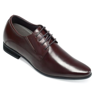 zapatos con tacones para hombres Zapatos Derby 8 cm de Cuero de Vacuno