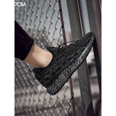 Zapatillas Con Alza Negras - Zapatillas que te dan altura - 7 CM Más Alto