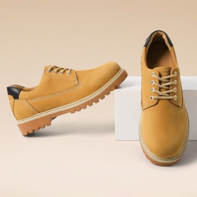 6 cm Zapatos Elevadores En Nobuck | CHAMARIPA