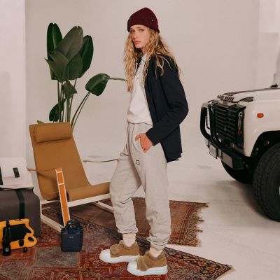 CMR CHAMARIPA Zapatos con Alzas Para Mujer con Forro de Piel 8 CM Zapatos Casuales de Invierno de Ante Marrón