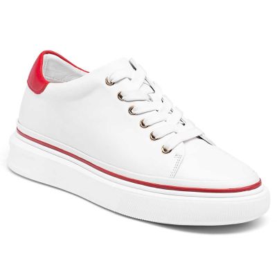 Zapatillas con Aumento de 7 cm en Piel Suave