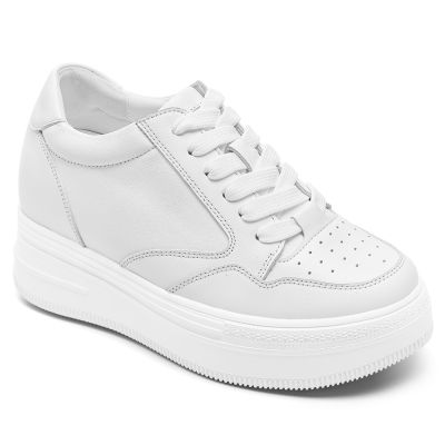 Zapatillas 8 cm de Cuero de Becerro | CHAMARIPA
