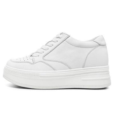 Zapatillas 8 cm de Cuero de Becerro | CHAMARIPA