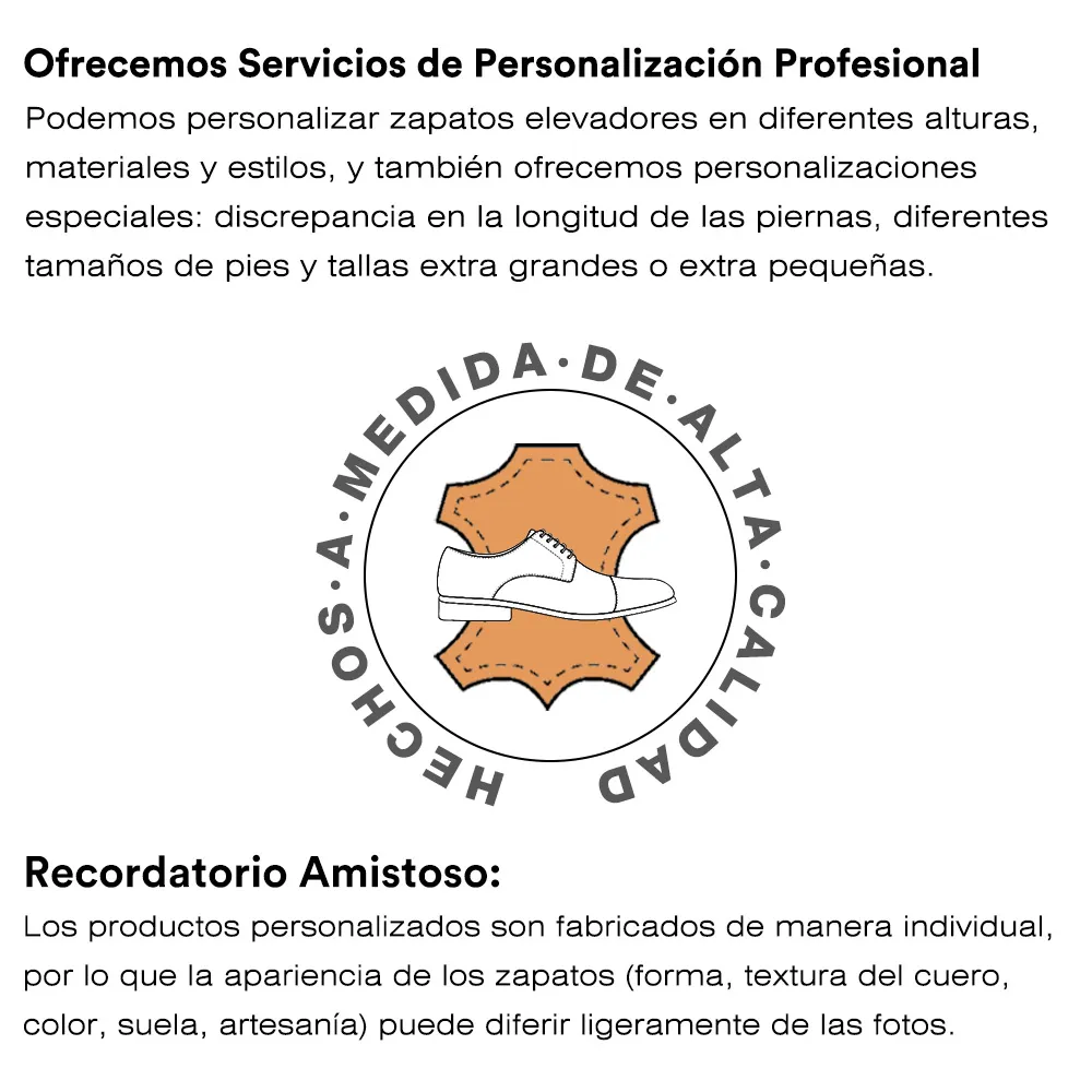 Consejo para zapatos personalizados