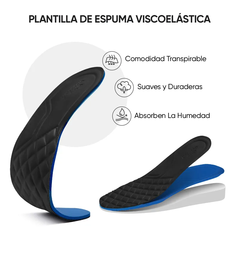 PLANTILLA DE ESPUMA VISCOELÃSTICA